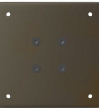 Bartisch mit Baumkanten 180x80x102 cm Massivholz Rechteckig