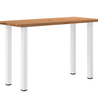 Bartisch Baumkante 180x80x112cm Massivholz Eiche Rechteckig