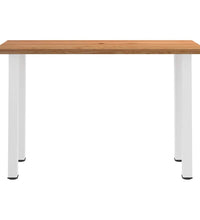 Bartisch Baumkante 180x80x112cm Massivholz Eiche Rechteckig