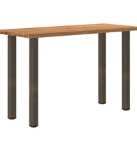 Bartisch Baumkante 180x80x112cm Massivholz Eiche Rechteckig