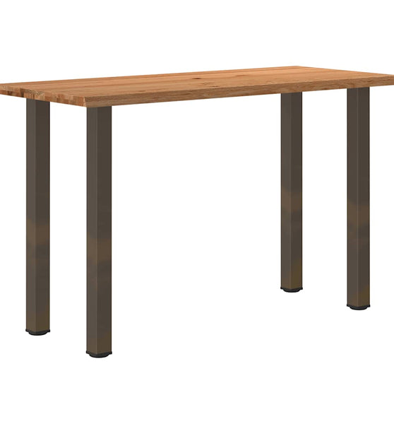 Bartisch Baumkante 180x80x112cm Massivholz Eiche Rechteckig