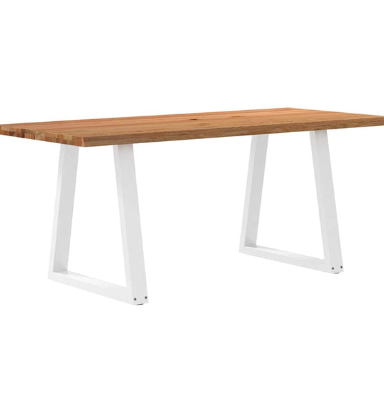 Esstisch mit Baumkanten 180x80x74 cm Massivholz Eiche