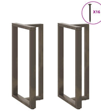 Esstisch mit Baumkanten 180x80x74cm Massivholz Eiche Rechteckig