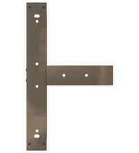 Esstisch mit Baumkanten 180x80x74cm Massivholz Eiche Rechteckig