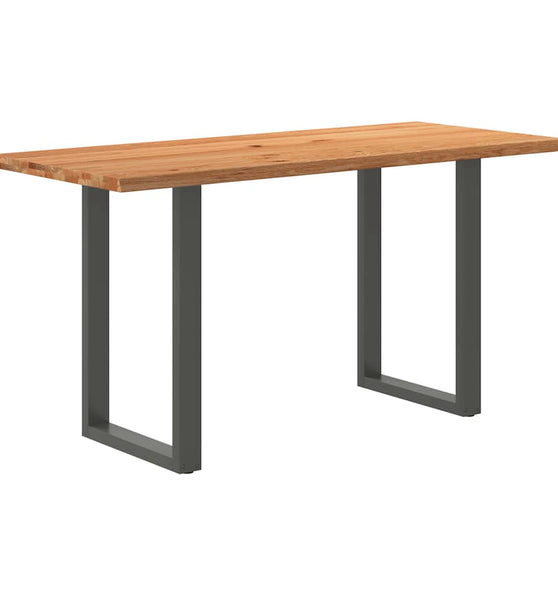 Bartisch Hellbraun 180x80x92 cm Massivholz Eiche Rechteckig