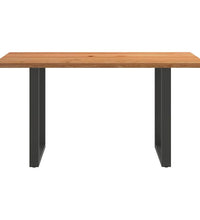 Bartisch Hellbraun 180x80x92 cm Massivholz Eiche Rechteckig