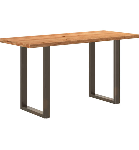 Bartisch Hellbraun 180x80x92 cm Massivholz Eiche Rechteckig