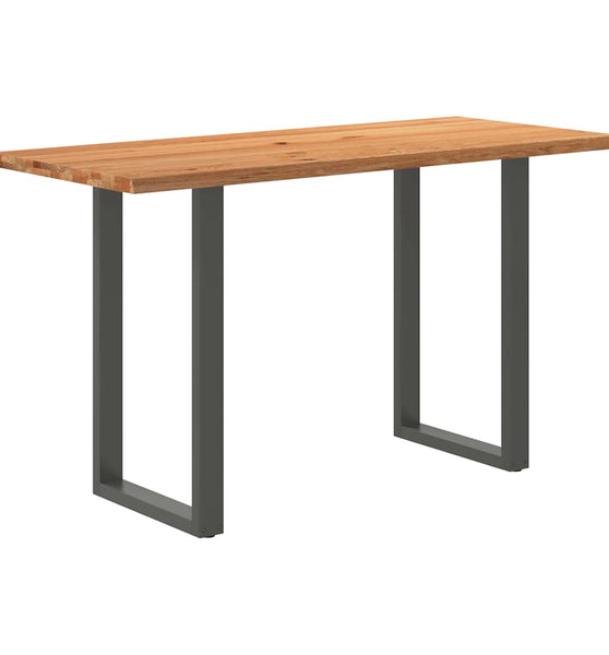 Bartisch Hellbraun 180x80x102 cm Massivholz Eiche Rechteckig