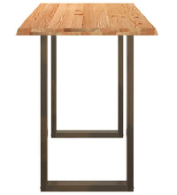 Bartisch Hellbraun 180x80x102 cm Massivholz Eiche Rechteckig