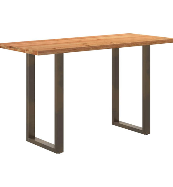 Bartisch Hellbraun 180x80x112 cm Massivholz Eiche Rechteckig