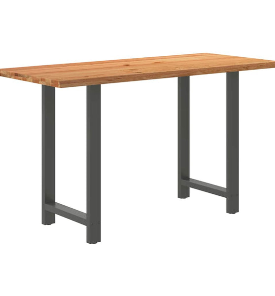 Bartisch Hellbraun 180x80x112 cm Massivholz Eiche Rechteckig