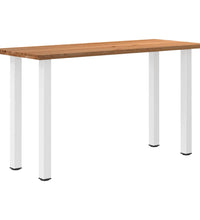 Bartisch Hellbraun 200x80x112 cm Massivholz Eiche Rechteckig