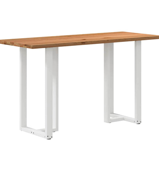 Bartisch Hellbraun 200x80x102 cm Massivholz Eiche Rechteckig