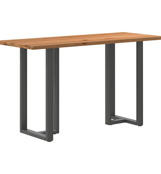 Bartisch Hellbraun 200x80x102 cm Massivholz Eiche Rechteckig