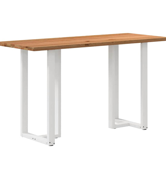 Bartisch Hellbraun 200x80x112 cm Massivholz Eiche Rechteckig