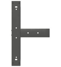 Bartisch Hellbraun 200x80x112 cm Massivholz Eiche Rechteckig