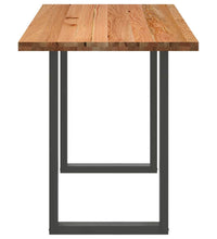 Bartisch Hellbraun 200x80x92 cm Massivholz Eiche Rechteckig