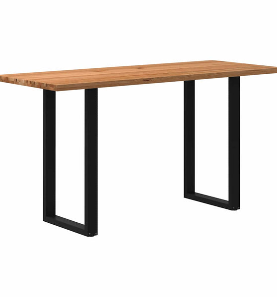 Bartisch Hellbraun 200x80x102 cm Massivholz Eiche Rechteckig