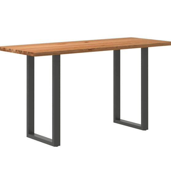 Bartisch Hellbraun 200x80x102 cm Massivholz Eiche Rechteckig