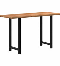 Bartisch Hellbraun 200x80x112 cm Massivholz Eiche Rechteckig