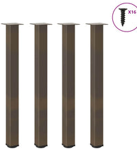 Bartisch mit Baumkanten 200x80x92cm Massivholz Eiche Rechteckig