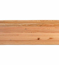 Bartisch mit Baumkanten 200x80x92cm Massivholz Eiche Rechteckig