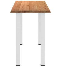 Bartisch Hellbraun 200x80x112 cm Massivholz Eiche Rechteckig