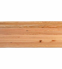 Bartisch mit Baumkanten 200x80x92cm Massivholz Eiche Rechteckig