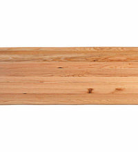 Bartisch Baumkante 200x80x112 cm Massivholz Eiche Rechteckig