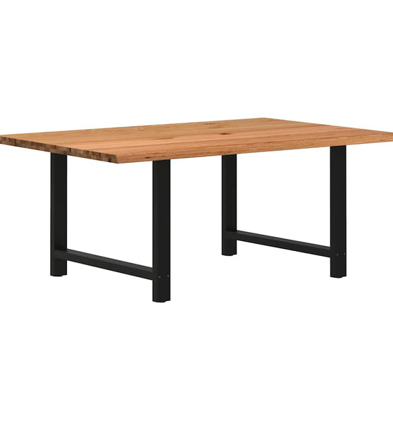 Esstisch Hellbraun 180x120x74 cm Massivholz Eiche Rechteckig