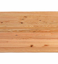 Esstisch Hellbraun 180x120x74 cm Massivholz Eiche Rechteckig