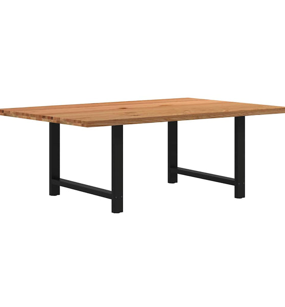 Esstisch Hellbraun 240x120x74 cm Massivholz Eiche Rechteckig