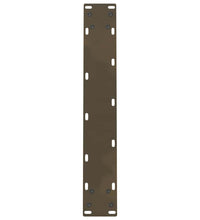 Esstisch Hellbraun 220x80x74 cm Massivholz Eiche Rechteckig