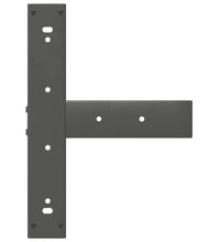 Esstisch mit Baumkanten 220x80x74 cm Massivholz Eiche