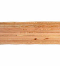 Esstisch mit Baumkanten 220x80x74 cm Massivholz Eiche