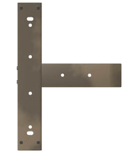 Esstisch Hellbraun 240x80x74 cm Massivholz Eiche Rechteckig