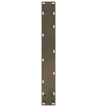 Esstisch mit Baumkanten 240x80x74cm Massivholz Eiche Rechteckig