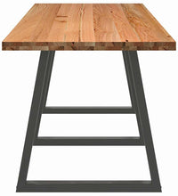 Esstisch Hellbraun 280x80x74 cm Massivholz Eiche Rechteckig