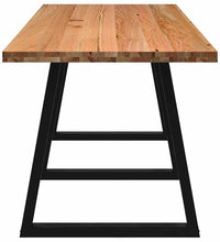 Esstisch Hellbraun 280x80x74 cm Massivholz Eiche Rechteckig