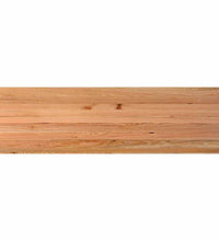 Esstisch Hellbraun 280x80x74 cm Massivholz Eiche Rechteckig