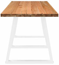 Esstisch Hellbraun 280x80x74 cm Massivholz Eiche Rechteckig