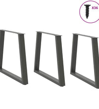 Esstisch Hellbraun 320x80x74 cm Massivholz Eiche Rechteckig