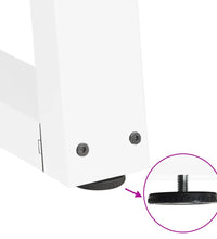 Esstisch Hellbraun 320x80x74 cm Massivholz Eiche Rechteckig