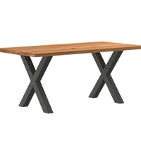 Esstisch Hellbraun 180x90x74 cm Massivholz Eiche Rechteckig