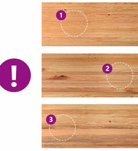 Esstisch Hellbraun 180x90x74 cm Massivholz Eiche Rechteckig