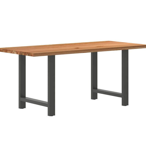 Esstisch Hellbraun 180x90x74 cm Massivholz Eiche Rechteckig