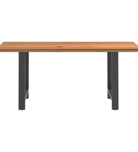 Esstisch Hellbraun 180x90x74 cm Massivholz Eiche Rechteckig