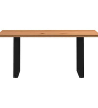 Esstisch Hellbraun 180x90x74 cm Massivholz Eiche Rechteckig