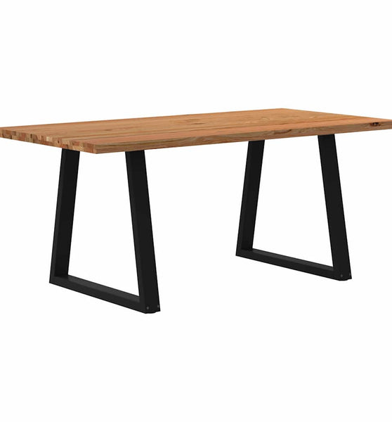 Esstisch Hellbraun 180x90x74 cm Massivholz Eiche Rechteckig