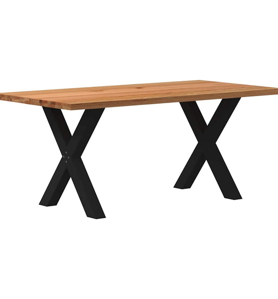 Esstisch Hellbraun 180x90x74 cm Massivholz Eiche Rechteckig